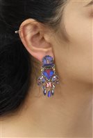 Earrings Ayala Bar Woman Ocean Edge in Metal Alloy Cristallo R2315 - R2315